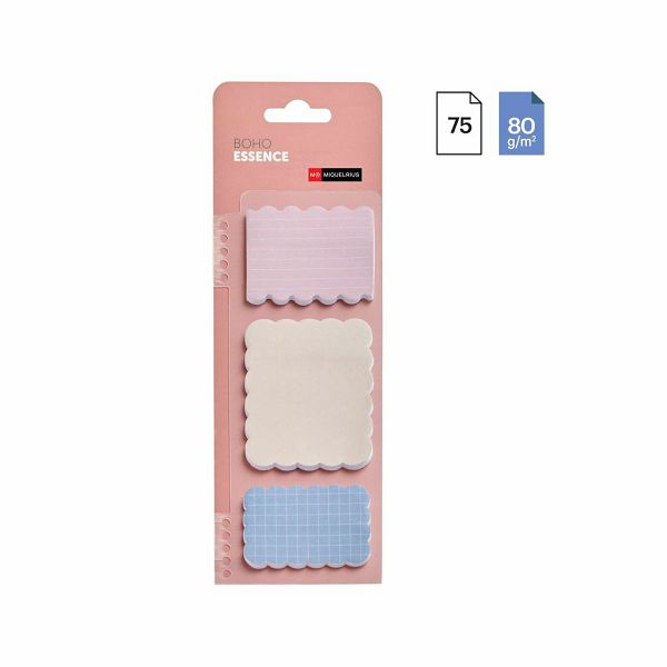 Blok samoljepivi Miquelrius 60x45/70/40 mm Boho Essence 3/1 MR7778