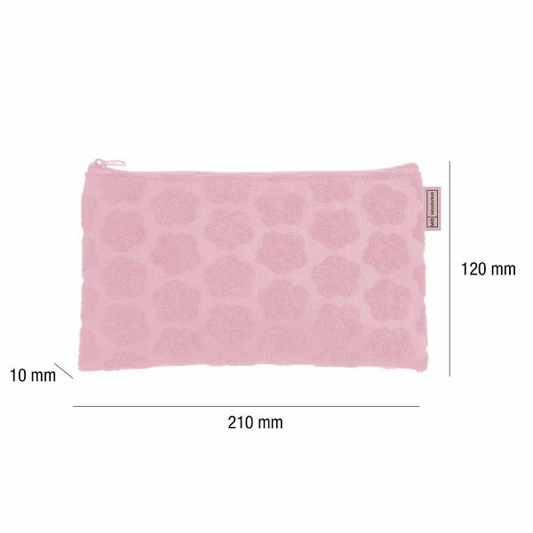 Kozmetička torbica Miquelrius višenamjenska prazna Boho Essence Towel roza MR19575