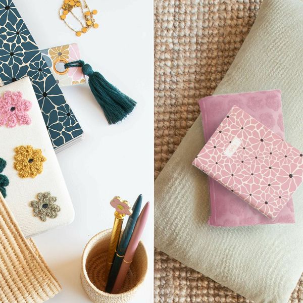 Kozmetička torbica Miquelrius višenamjenska prazna Boho Essence Towel roza MR19575