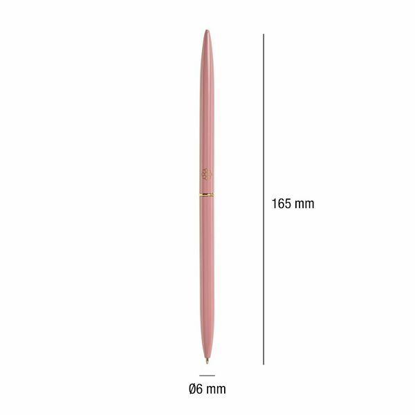 Set kemijskih olovaka Miquelrius Boho Essence metalna plavi ispis Roza i plava 2/1 MR12048