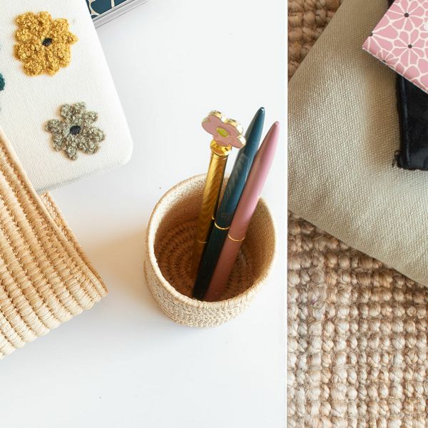 Set kemijskih olovaka Miquelrius Boho Essence metalna plavi ispis Roza i plava 2/1 MR12048