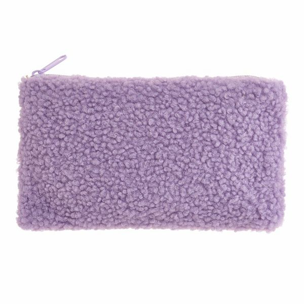 Kozmetička torbica Miquelrius višenamjenska prazna Golden Jazmine Ljubičasta tkanina flis MR19577