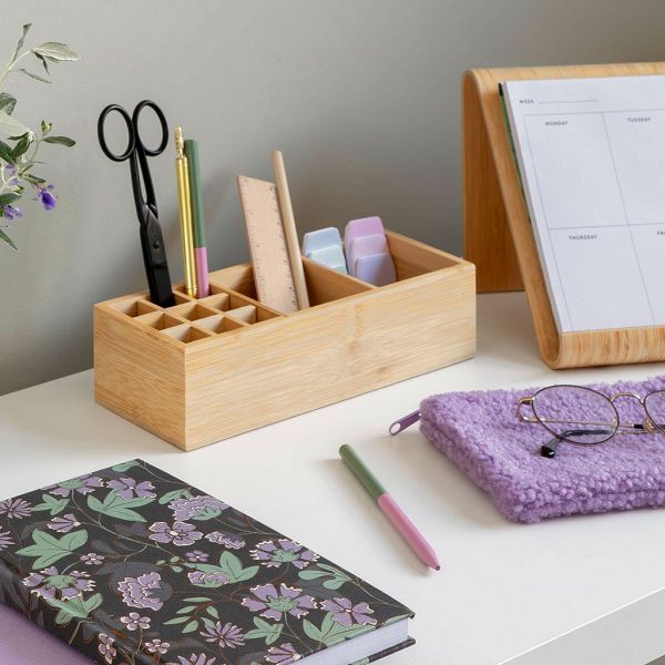 Kozmetička torbica Miquelrius višenamjenska prazna Golden Jazmine Ljubičasta tkanina flis MR19577