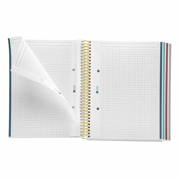 Bilježnica Miquelrius A5 Hidden Forest Neon 100L 70g/m2 kocke MR4401