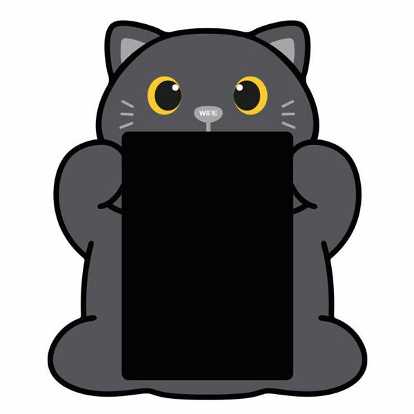 Čarobna ploča iTotal LCD Cat crna XL3170