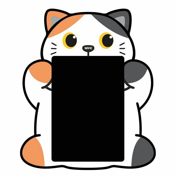 Čarobna ploča iTotal LCD Cat narančasta XL3171