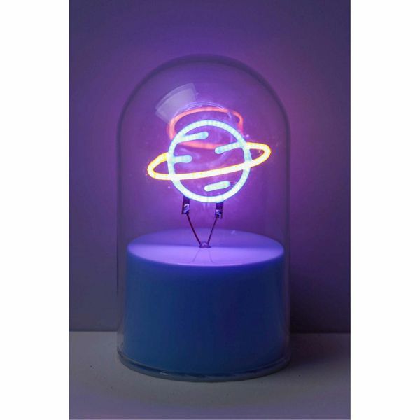 Lampa staklena kupola iTotal NEON-efekt LED Saturn XL3252