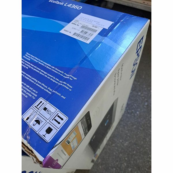 Outlet artikl- B grade Pisač Epson ecotank L4360 A4 C11CL41408  home 3u1