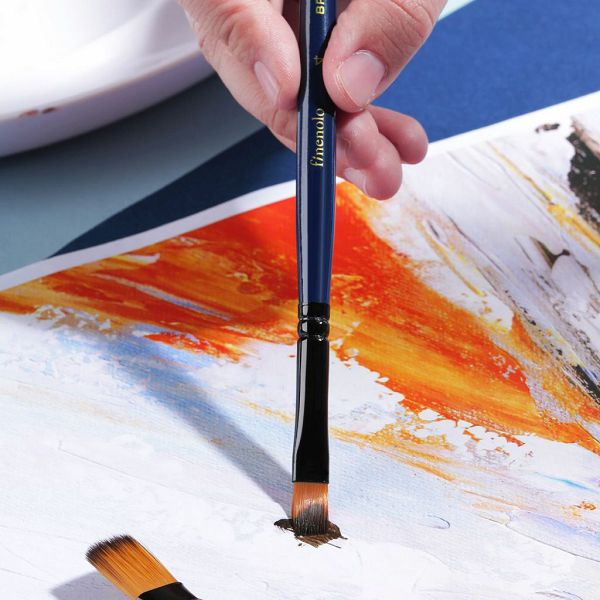 Umjetnički set kistova za vodene boje Deli Finenolo 6 kom EC277 100161229