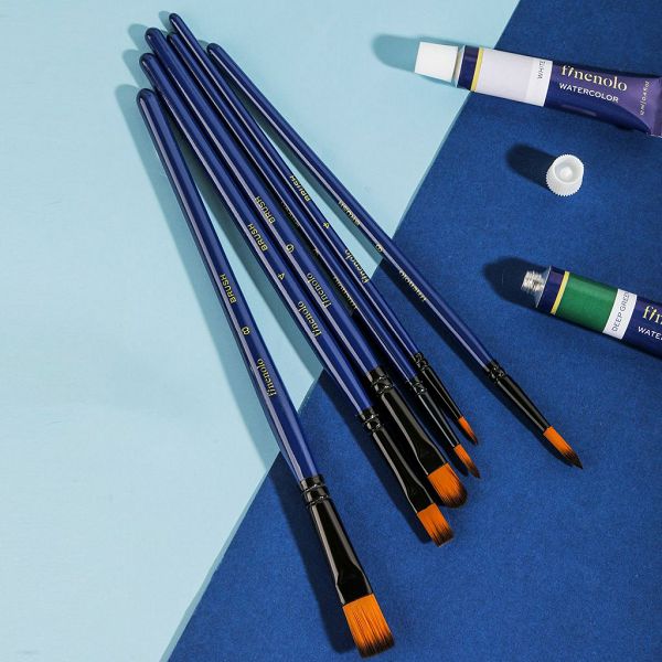 Umjetnički set kistova za vodene boje Deli Finenolo 6 kom EC277 100161229