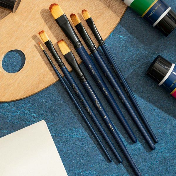 Umjetnički set kistova za akrilne boje Deli Finenolo 6 kom EC278 100162367