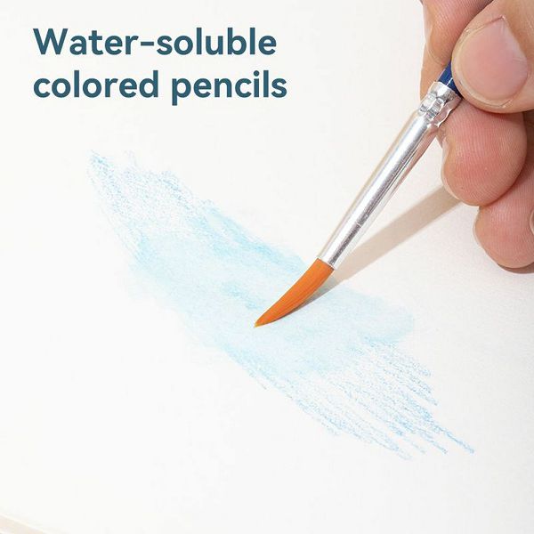 Umjetnički set za crtanje Deli Dmast akvarelne olovke 3,0mm 24 kom u metalnoj kutiji EC301-24 140009062