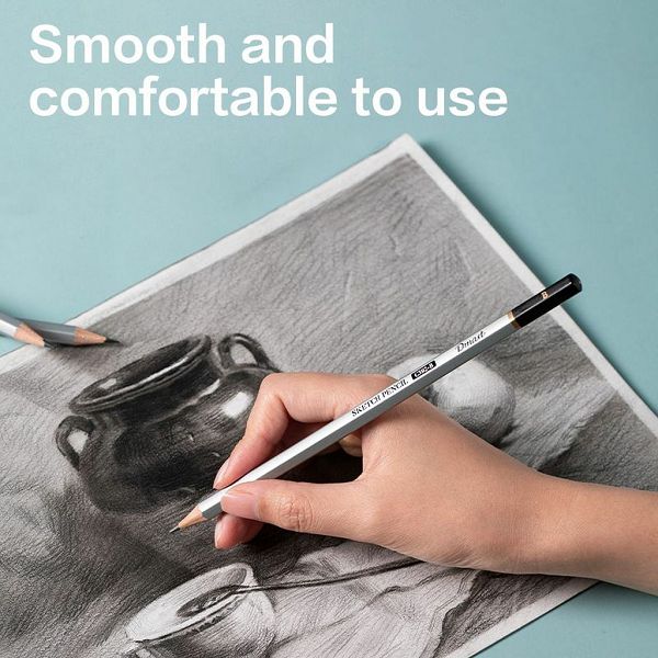 Umjetnički set za crtanje Deli Dmast grafitne olovke 2,0–3,5mm 12 kom EC391 140013002