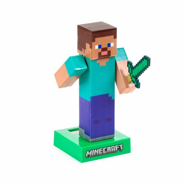 Figurica Puckator Minecraft Steve Solar Pal FF139