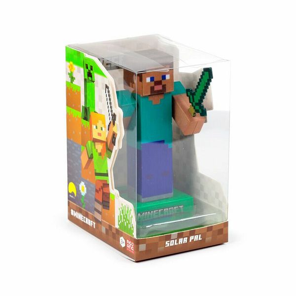 Figurica Puckator Minecraft Steve Solar Pal FF139