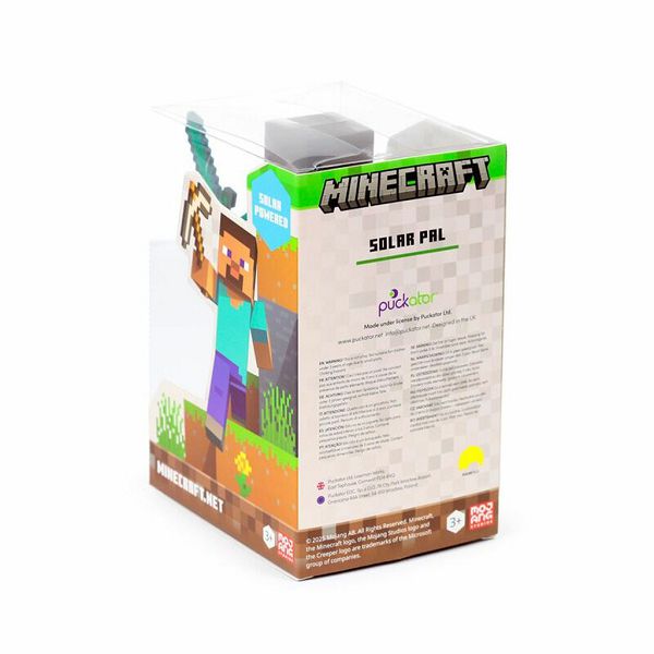 Figurica Puckator Minecraft Steve Solar Pal FF139