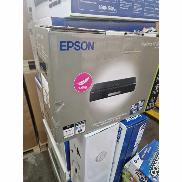 Outlet artikl - B grade Pisač Epson WF-100W A4 mobile C11CE05403