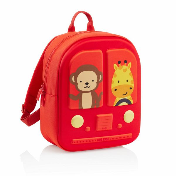 Ruksak mini Miquelrius 1 odjeljak Bus Stop crveni 10L MR19390