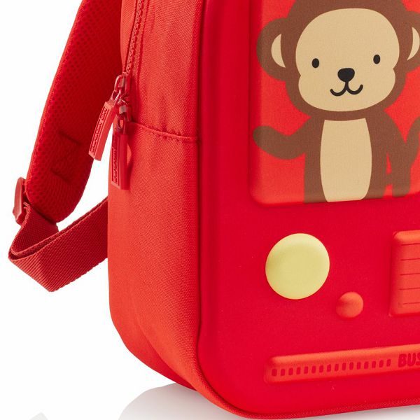 Ruksak mini Miquelrius 1 odjeljak Bus Stop crveni 10L MR19390