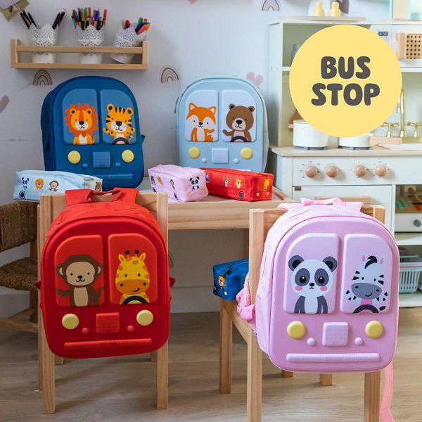 Ruksak mini Miquelrius 1 odjeljak Bus Stop rozi 10L MR19392