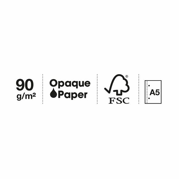 Kolegij blok Miquelrius A5 90g 80L spiralni kocke Entredos Papaver Rhoedas MR4505