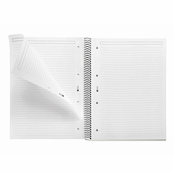 Kolegij blok Miquelrius A4 90g 80L spiralni crte Emotions Black MR4375