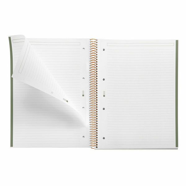 Kolegij blok Miquelrius A4 90g 80L spiralni crte Entredos Chelindonium MR4499