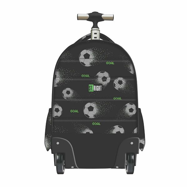 Ruksak školski na kotačiće Pixel Balls s pretincem za prijenosno računalo 17" TO-PLS-4067-XXX-STRI-ST
