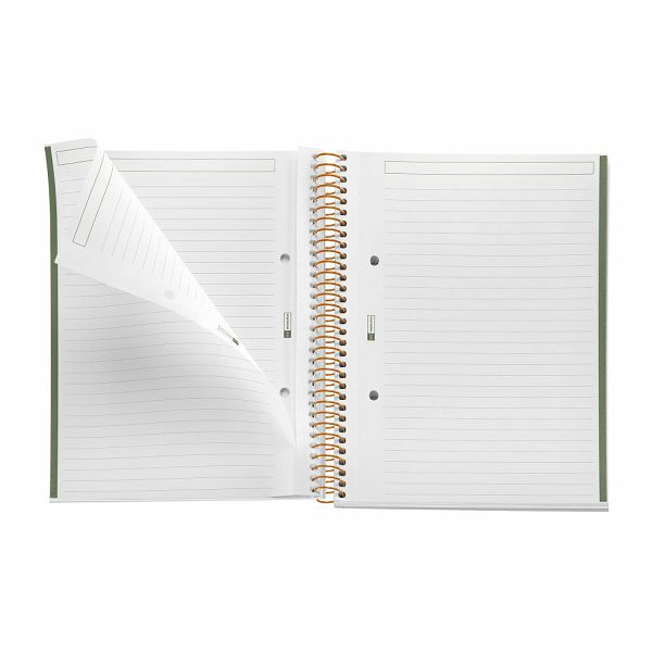 Kolegij blok Miquelrius A5 90g 80L spiralni crte Entredos Chelindonium MR4503