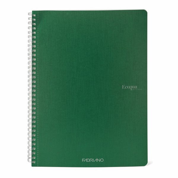 Bilježnica Fabriano Ecoqua original A4 90g 70L spiralna crte foglia 19290214