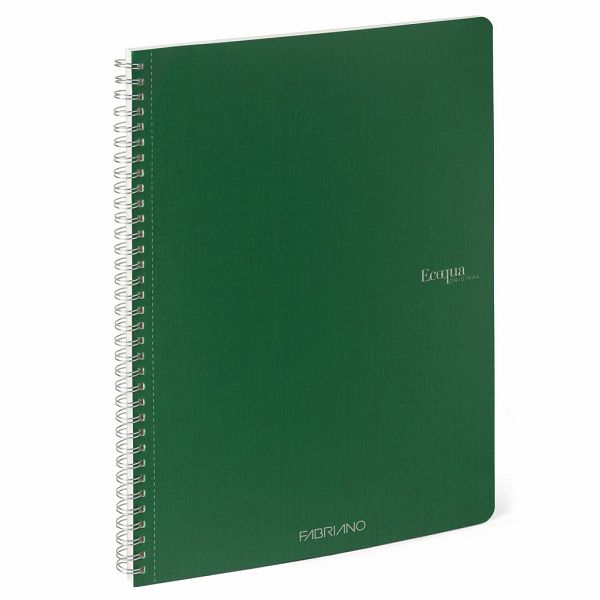 Bilježnica Fabriano Ecoqua original A4 90g 70L spiralna crte foglia 19290214