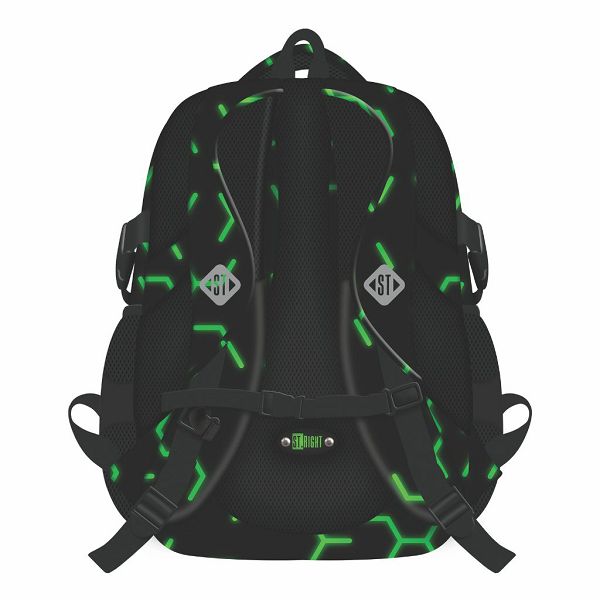 Ruksak školski Green Level s pretincem za laptop 17" TO-PLS-1339-STR-BP04-ST