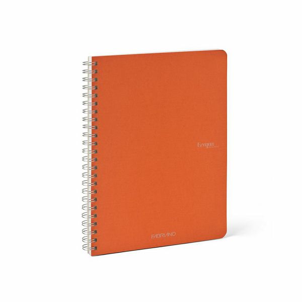 Bilježnica Fabriano Ecoqua original A5 90g 70L spiralna crte arancio 19148213