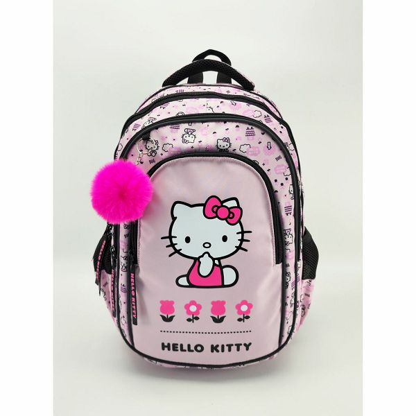 Ruksak školski Hello Kitty 16" rozi TO-PLS-9016-XXX-HKXX-SA