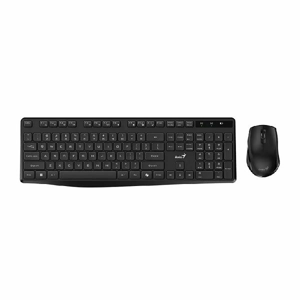 Set Genius tipkovnica KM-8206S + Miš bežični, crni