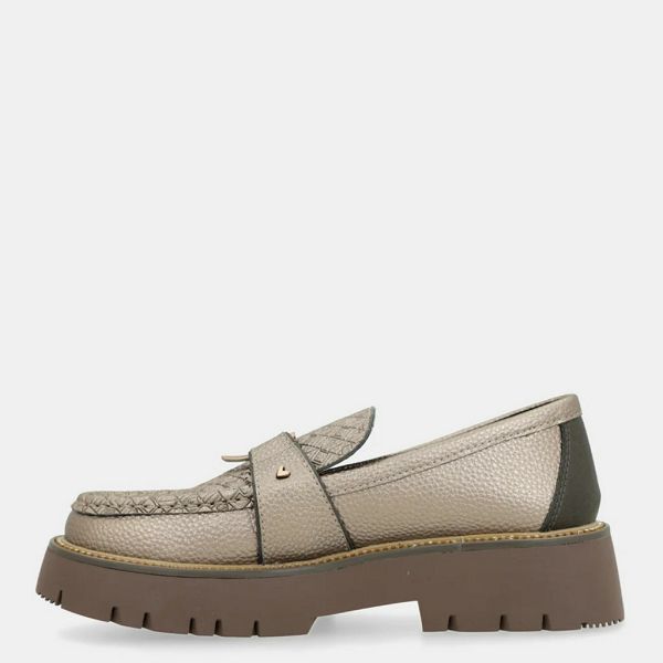 CIPELE MOKASINE ANEKKE Towanda ,zlatne vel.40 41373-088