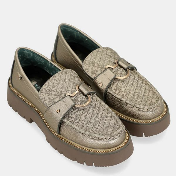 CIPELE MOKASINE ANEKKE Towanda,zlatne vel.37 41373-788