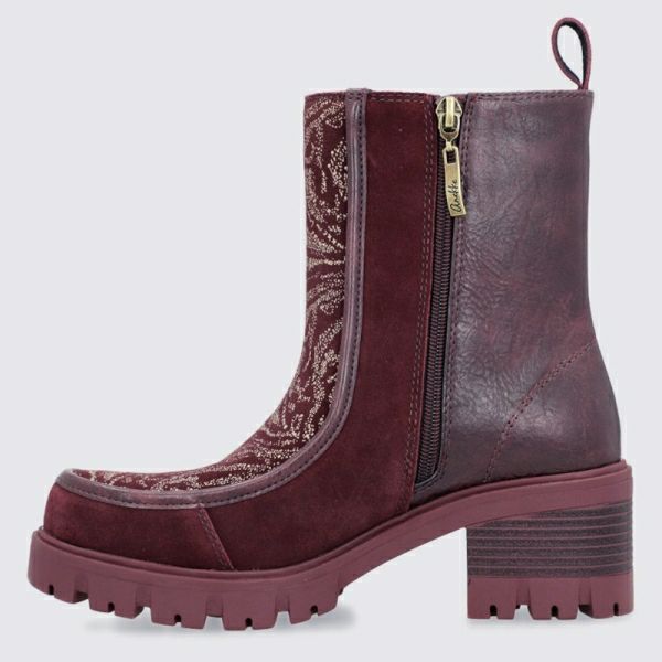 GLEŽNJAČE ANEKKE Manifesto, bordo vel.39 41382-997