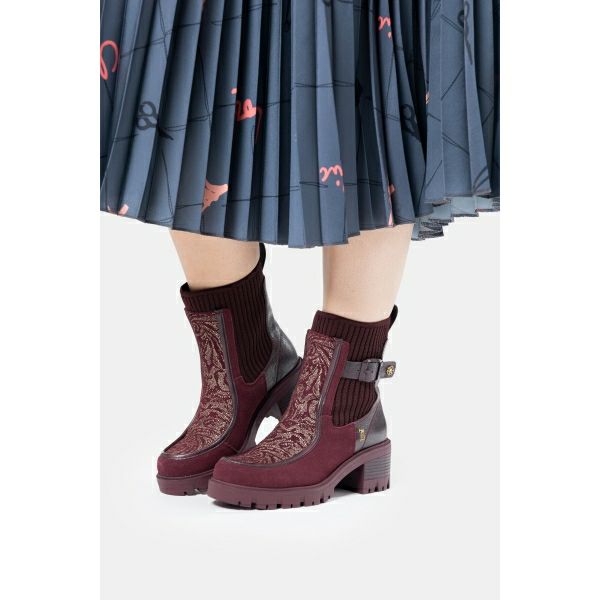 GLEŽNJAČE ANEKKE Manifesto, bordo vel.40 41382-097