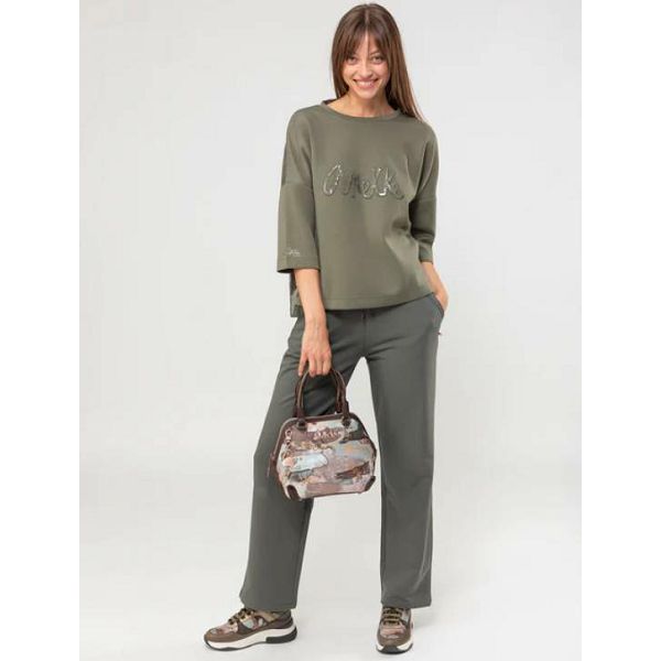 HLAČE ANEKKE zelene vel.S/M 39286-103