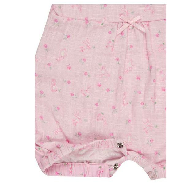 KOMBINEZON STERNTALER za bebe, kratki rukavi,vel.74, puderasto ružičasta 308720