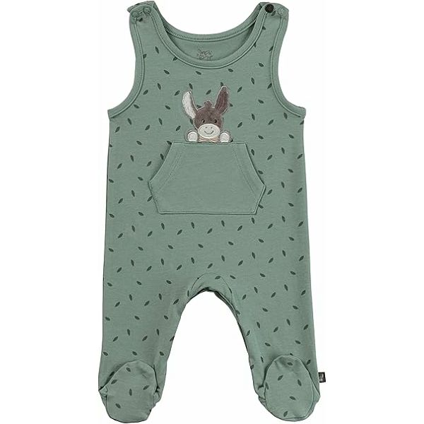 KOMBINEZON STERNTALER za bebe, s bodijem,vel.50,kameno zelena 175827