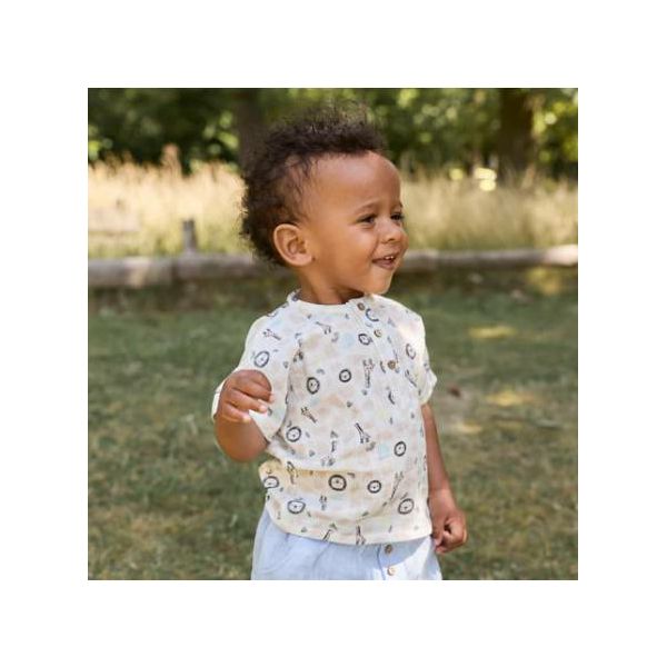 KOŠULJA STERNTALER za bebe, kratki rukavi,vel.74, safari 308782