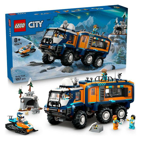 LEGO KOCKE City Kamion s laboratorijem za istraživanje Arktika 60471, 8+god.