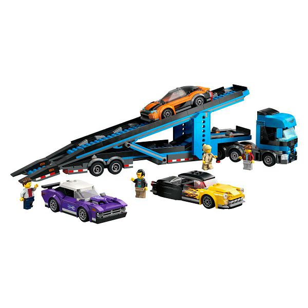 LEGO KOCKE City Kamion za prijevoz sportskih automobila 60408, 7+god.