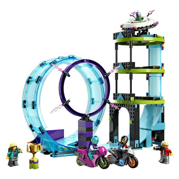 LEGO KOCKE City Najveći vratolomni izazov 60361, 7+god.