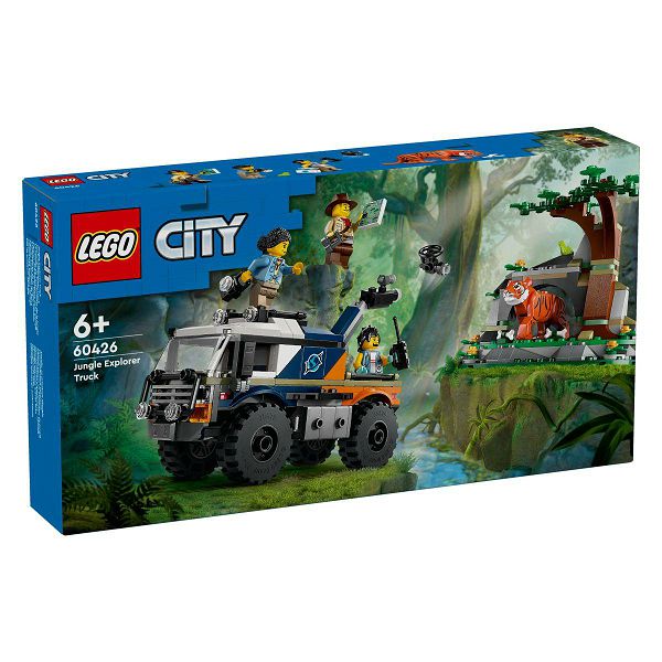 LEGO KOCKE City Terenski kamion istraživača prašume 60426, 6+god.