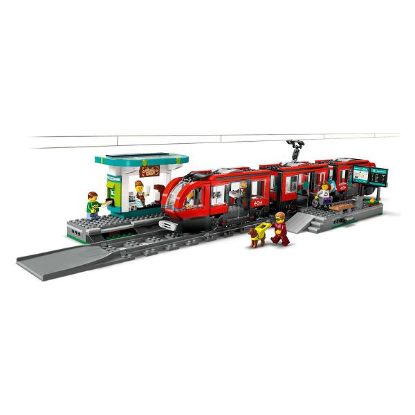 LEGO KOCKE City Tramvajska stanica u centru 60423, 7+god.