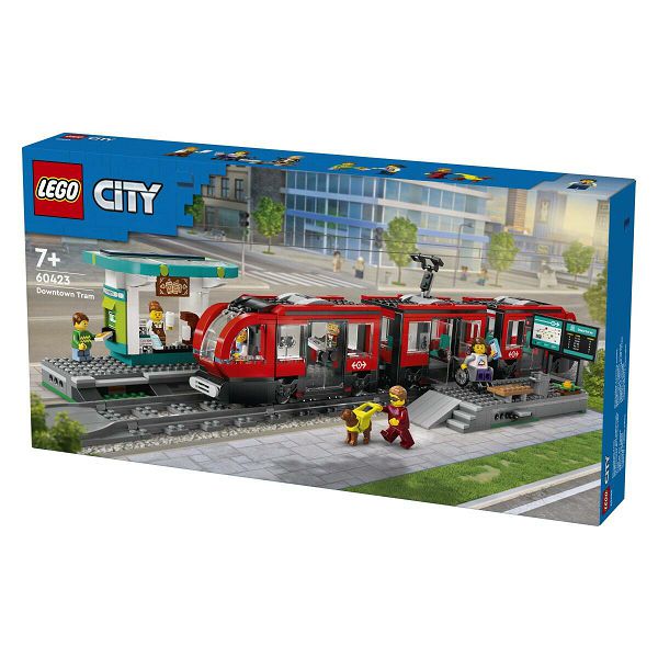 LEGO KOCKE City Tramvajska stanica u centru 60423, 7+god.