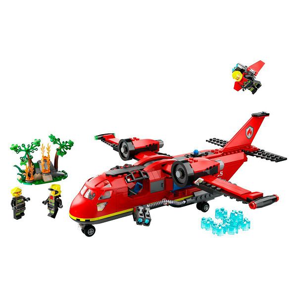 LEGO KOCKE City Vatrogasni avion 60413, 6+god.